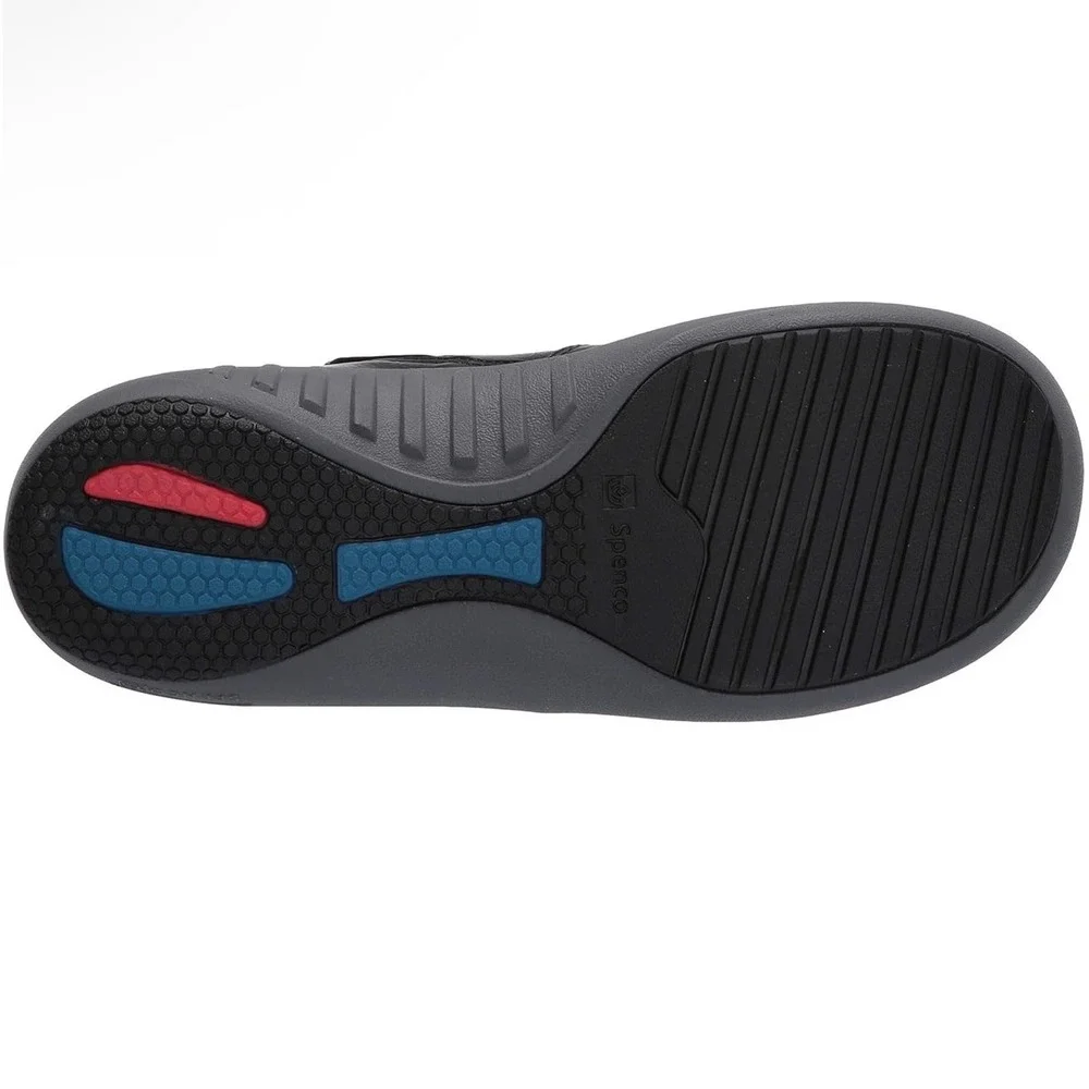 Spenco Brooklyn‎ Convertible Black Slip On Shoes Womens 6B SP1007BLK060 APMA New